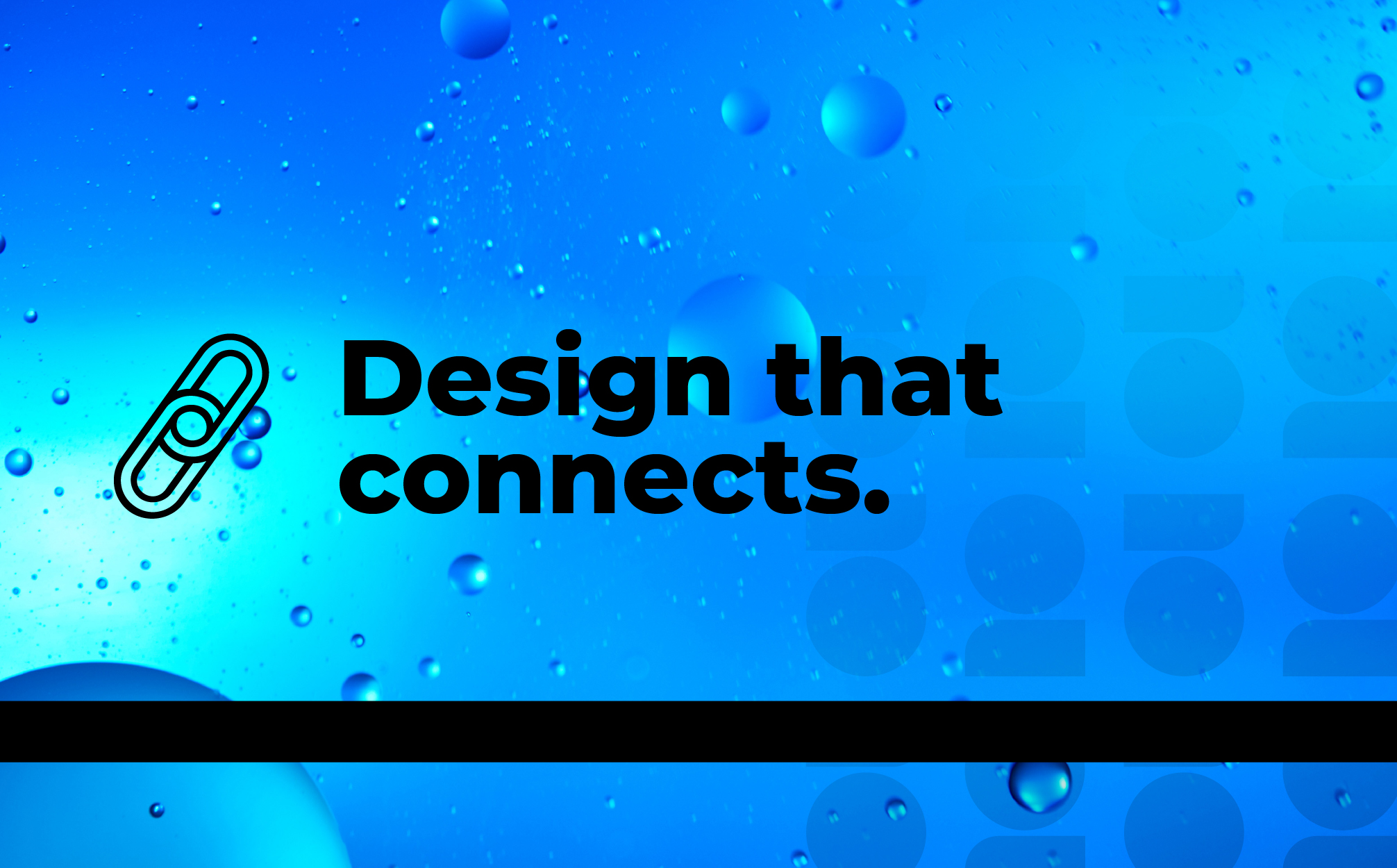 Design that connects - testo