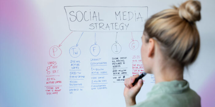Immagine sul social media marketing per aziende
